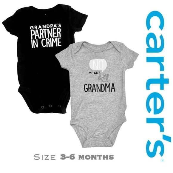 Carter’s Grandparents Bodysuits (Set of 2) - Picture 1 of 14